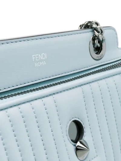 Shop Fendi Dotcom Click Small Shoulder Bag In F05im