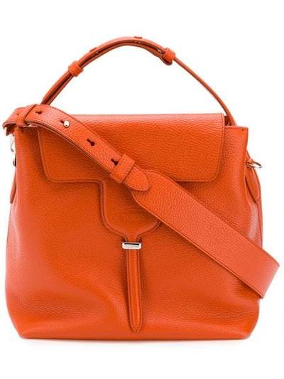 Shop Tod's Joy Small Bag In Orange