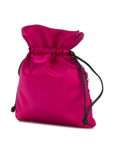 Shop Les Petits Joueurs Trilly Heart Cupid Bag In Pink