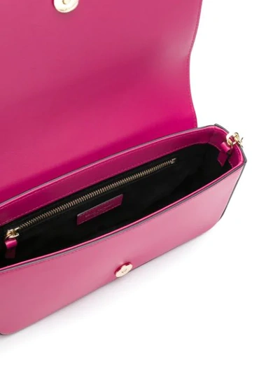 Shop Erika Cavallini Crossbody Clutch Bag - Pink