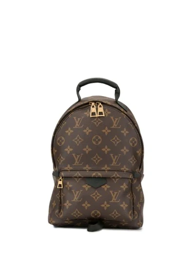 Pre-owned Louis Vuitton  Palm Springs Backpack Pm Bag In Brown