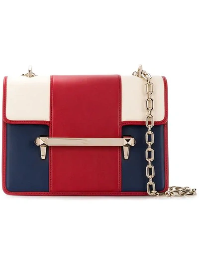 Shop Valentino Uptown Shoulder Bag In Red