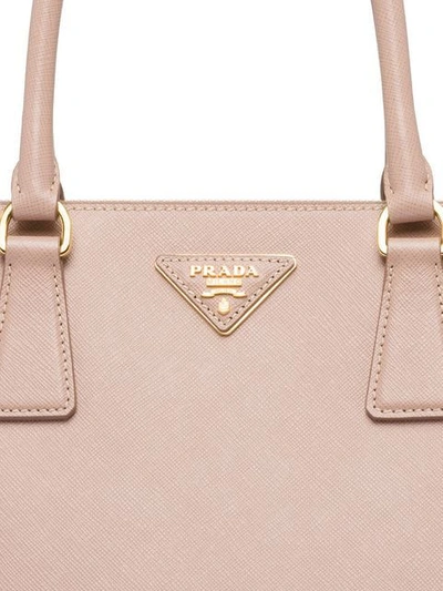 Shop Prada Galleria Bag In Pink