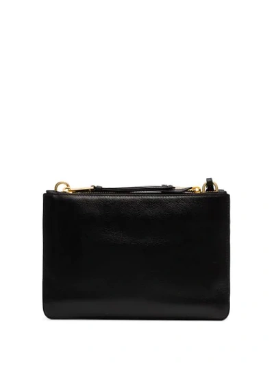 Shop Prada Etiquette Double In F0002 Nero