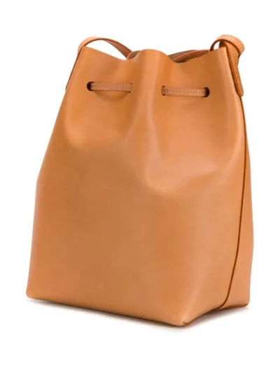 Shop Mansur Gavriel 'cammello' Beuteltasche In Neutrals