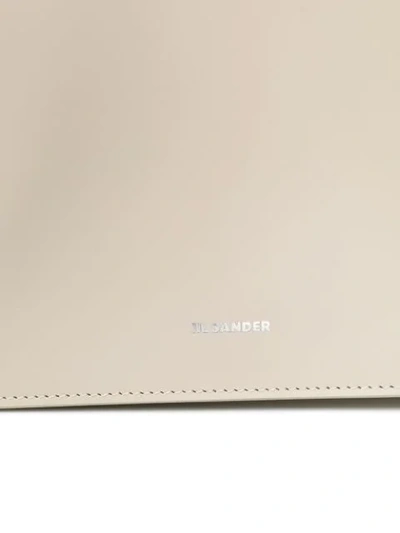 Shop Jil Sander Holster Crossbody Bag In Neutrals