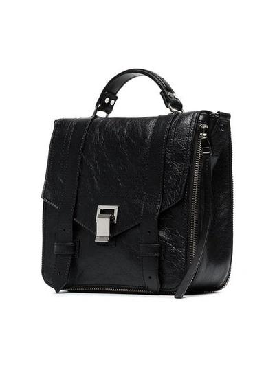 Shop Proenza Schouler Zip Ps1+ Backpack In Black