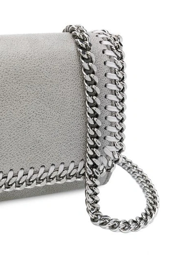 Shop Stella Mccartney Falabella Shoulder Bag In Grey