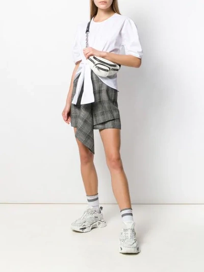 Shop Alexander Wang Mini Attica Belt Bag In White