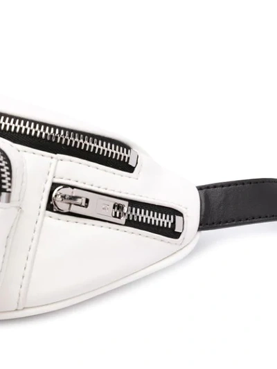 Shop Alexander Wang Mini Attica Belt Bag In White