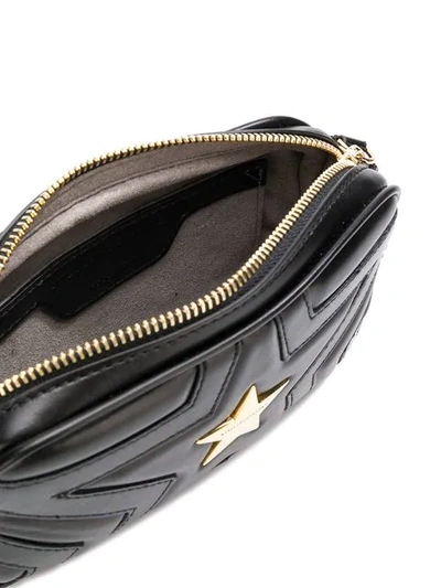 Shop Stella Mccartney Stella Star Belt Bag In Black