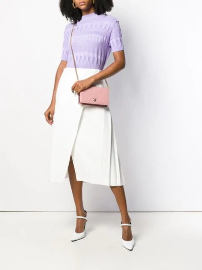 Shop Gucci Signature Shoulder Bag - Pink