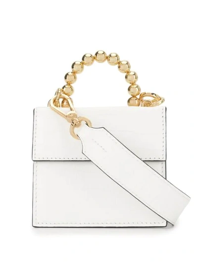 Shop 0711 Baby Bea Mini Bag In White