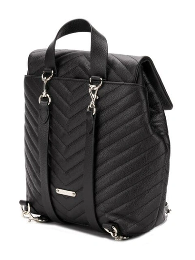 Shop Rebecca Minkoff Edie Backpack In Black