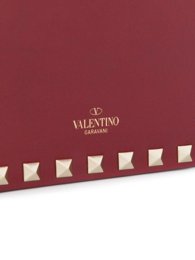 Shop Valentino Garavani Rockstud Crossbody Bag In Red
