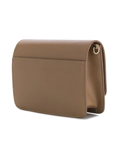 Shop Jw Anderson Anchor Logo Crossbody Bag In Neutrals