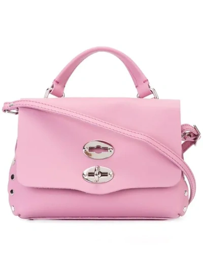 Shop Zanellato 'postina' Crossbody Bag In Pink