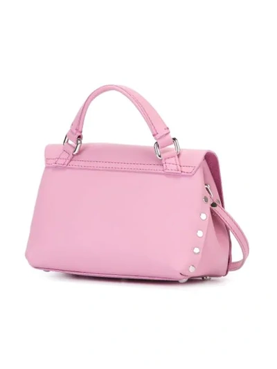 Shop Zanellato 'postina' Crossbody Bag In Pink