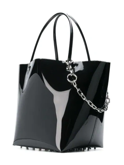 Shop Alexander Wang Chain-link Tote Bag - Black