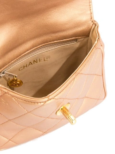 Pre-owned Chanel 1991-1994 Waist Bum Bag In Gold