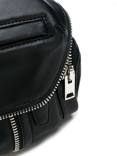 Shop Alexander Wang Micro Marti Shoulder Bag In Black
