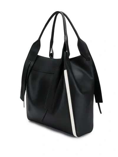 Shop Prada Ouverture Large Tote Bag In Black