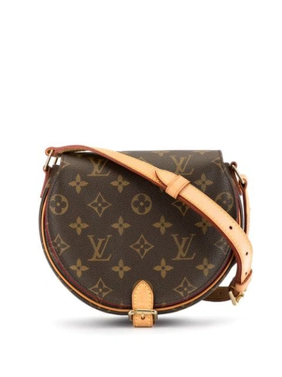 Shop Pre-owned Louis Vuitton Tambourine Crossbody Bag In Brown