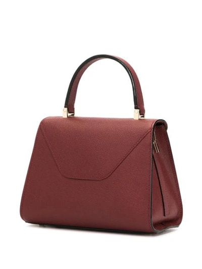 Shop Valextra Mini Iside Tote In Rb Marasca