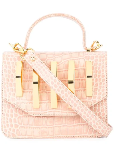 Shop Rula Galayini Mini Judd Shoulder Bag In Pink