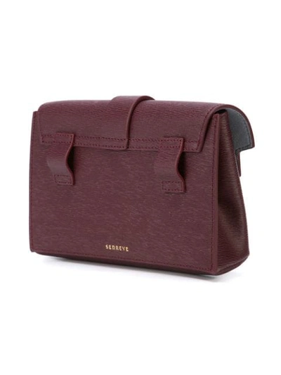 Shop Senreve Aria Belt Bag In Red