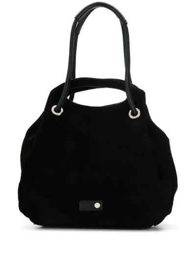 Shop Liu •jo Liu Jo Shoulder Tote Bag - Black