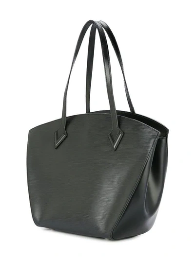 Pre-owned Louis Vuitton Saint Jacques Magnolia Shoulder Bag In Black