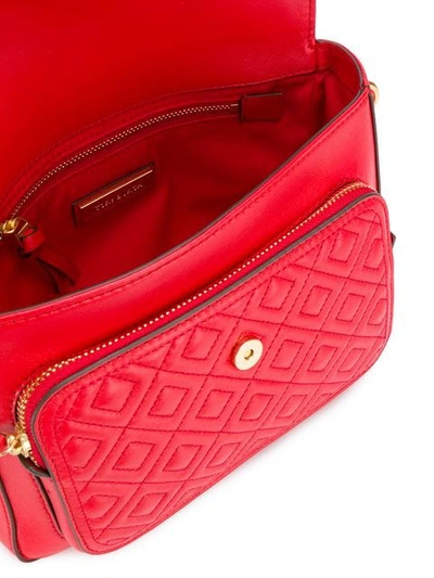 Shop Tory Burch Fleming Tote Bag In Red