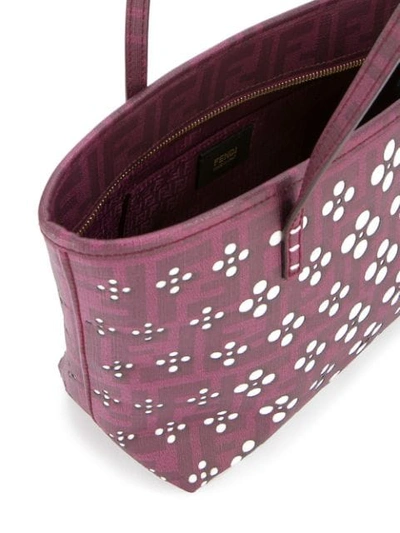 Pre-owned Fendi Logos Hand Bag In Pink