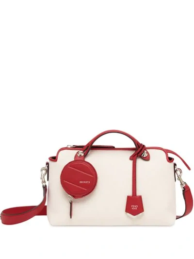 Shop Fendi Medium By The Way Tote In White