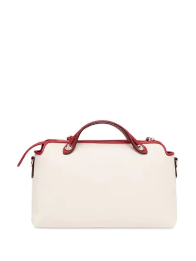 Shop Fendi Medium By The Way Tote In White