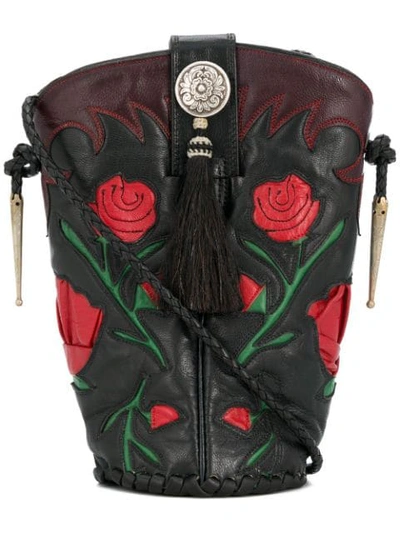 Shop Jessie Western Boot Cross Body Bag In Black