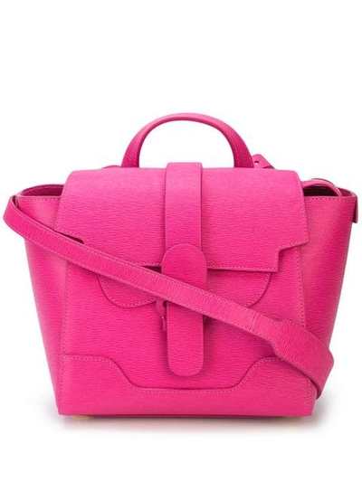 Shop Senreve Mini Maestra Shoulder Bag In Pink