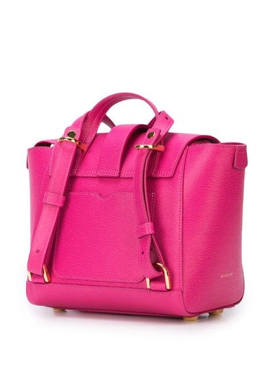 Shop Senreve Mini Maestra Shoulder Bag In Pink