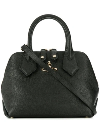 Shop Vivienne Westwood Alex Business Tote Bag In N401 Black