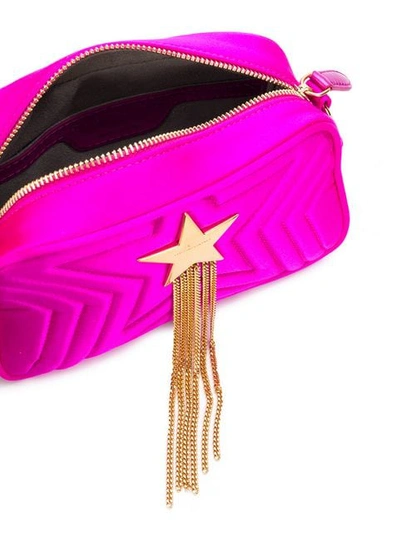 Shop Stella Mccartney Mini 'stella Star' Schultertasche In Pink