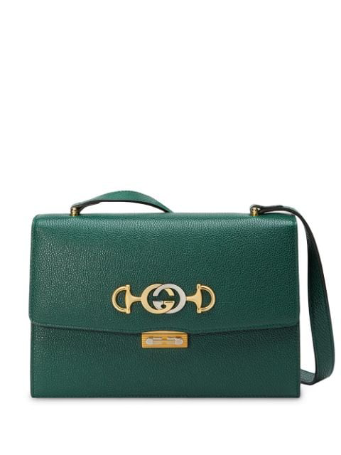 gucci zumi grainy leather small shoulder bag