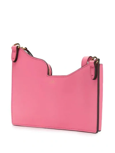 Shop Fendi 3 Pockets Mini Bag In Rosa