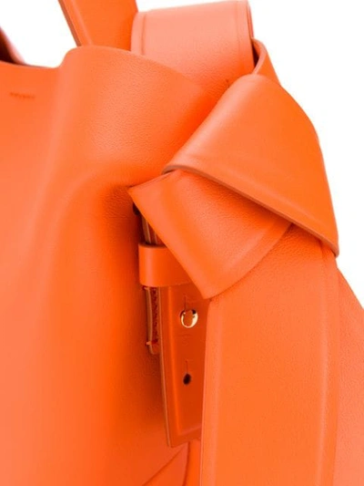 Shop Acne Studios Musubi Mini Bag In Ac4-orange