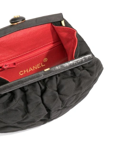 Pre-owned Chanel Chain腰包 In Black