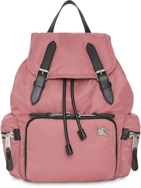 burberry backpack mauve pink