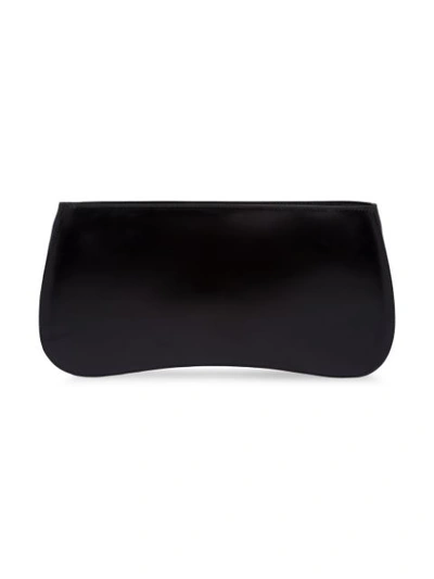 Shop Prada Cross Body Clutch Bag - Black