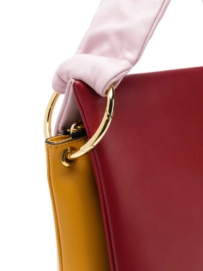 Shop Marni Square Shaped Crossbody Bag In Pink