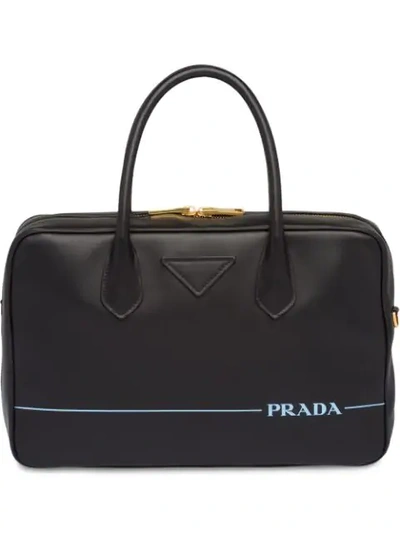 Shop Prada Mirage Medium Bag In Black