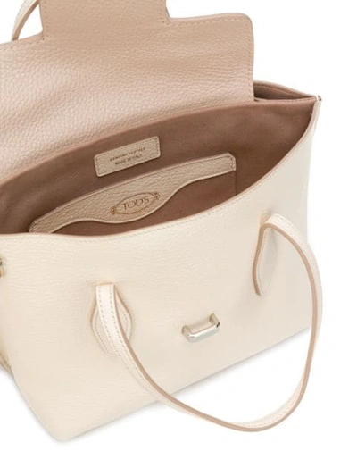 Shop Tod's Joy Mini Bag In 6q66 Mousse/glove